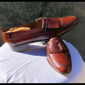 VTG Mario Bruni 🇮🇹 Handcrafted Loafers, Sz 11.5